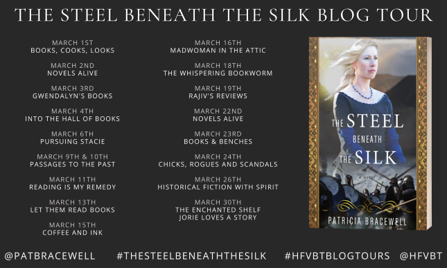 The Steel Beneath The Silk by Patricia Bracewell Tour Banner